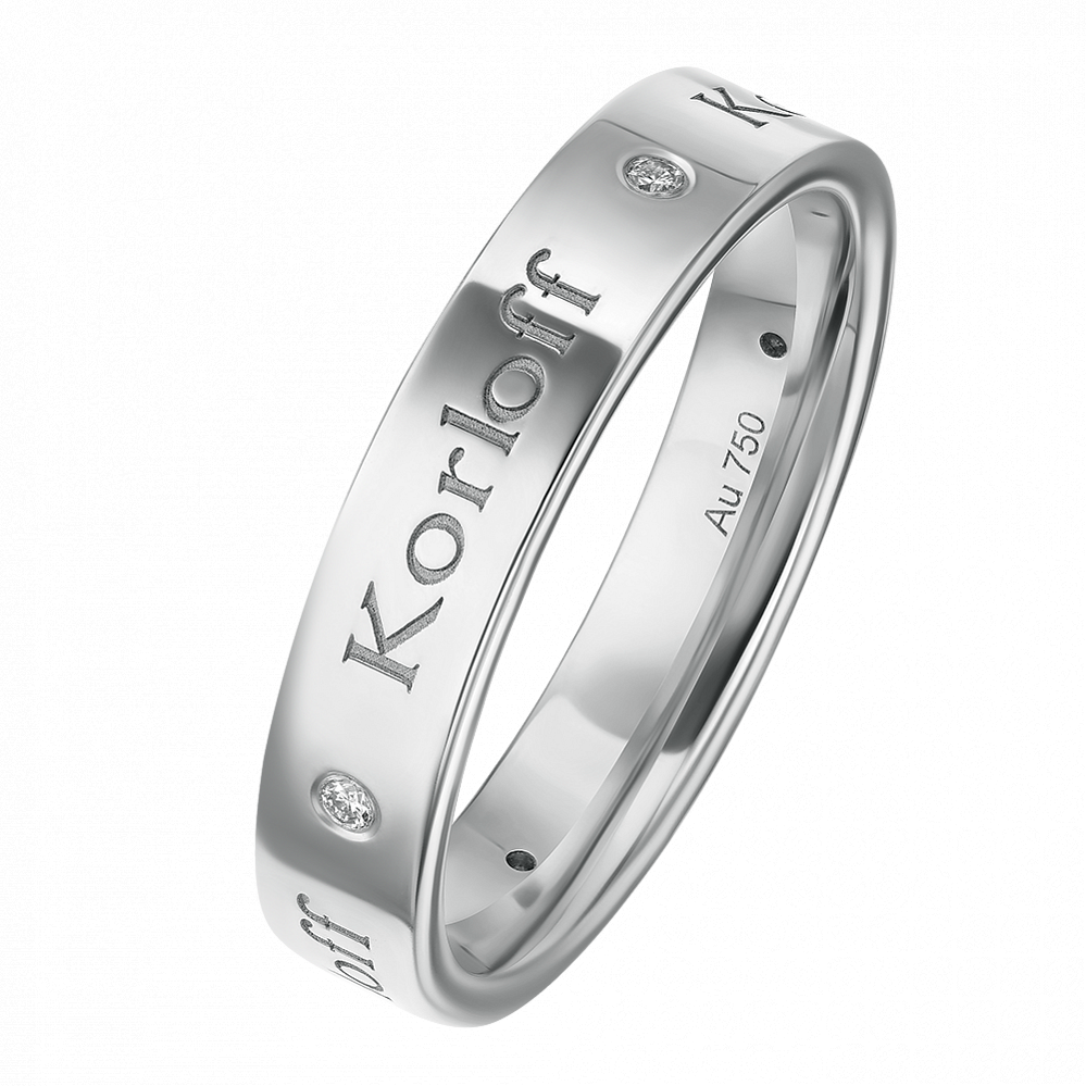 Кольцо обручальное Korloff KO106/66220